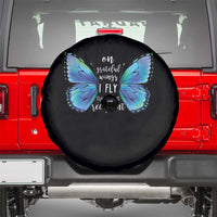 Transplant Recipient On Grateful Wings I Fly Spare Tire Cover
