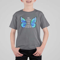 Transplant Recipient On Grateful Wings I Fly T Shirt For Kid