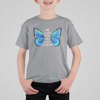 Transplant Recipient On Grateful Wings I Fly T Shirt For Kid