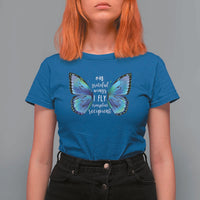 Transplant Recipient On Grateful Wings I Fly T Shirt For Women