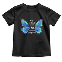 Transplant Recipient On Grateful Wings I Fly Toddler T Shirt