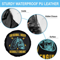 Lung Transplant Surgery Spare Tire Cover Original Body Rebuilt Engine