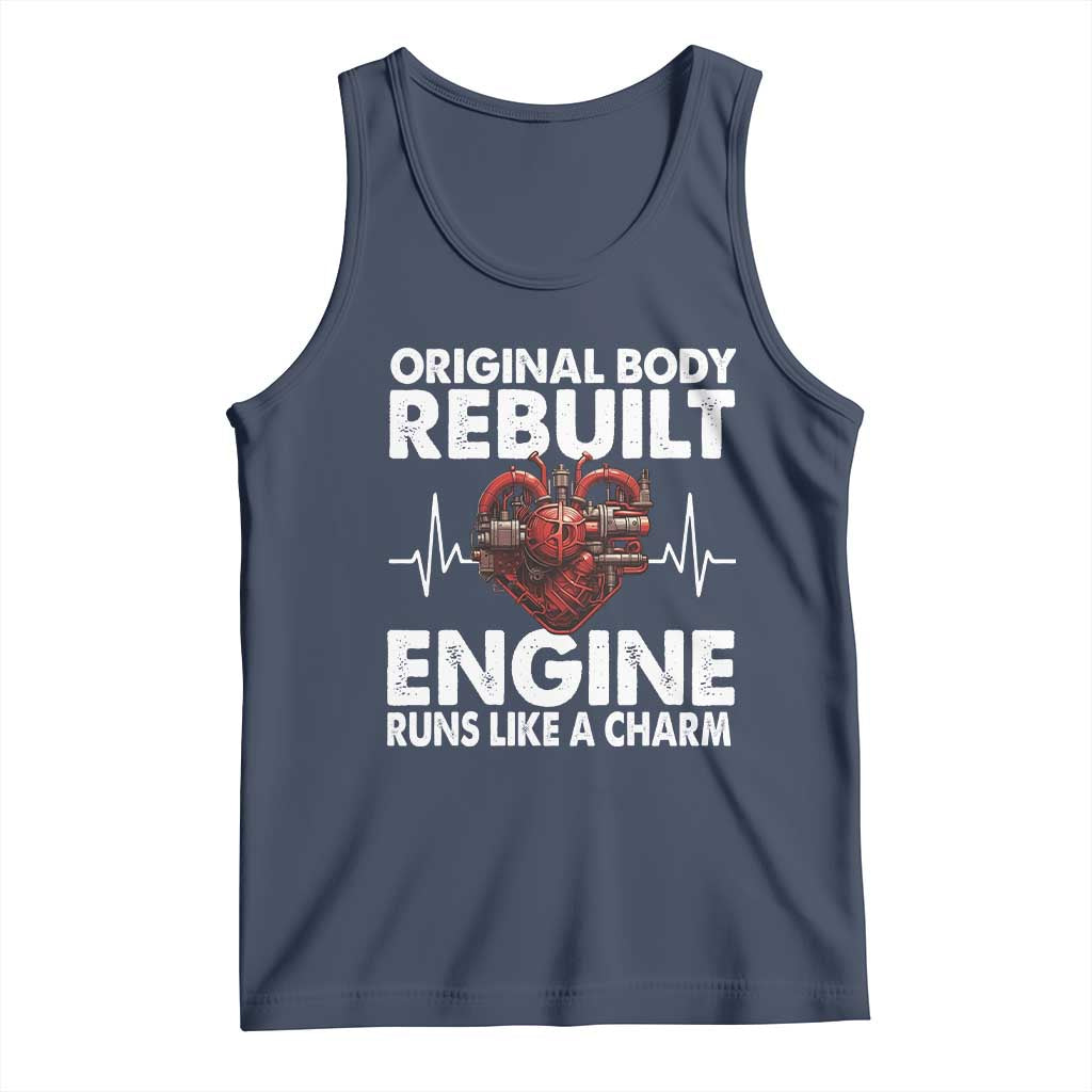 Open Heart Surgery Tank Top Original Body Rebuilt Engine Runs Like A Charm