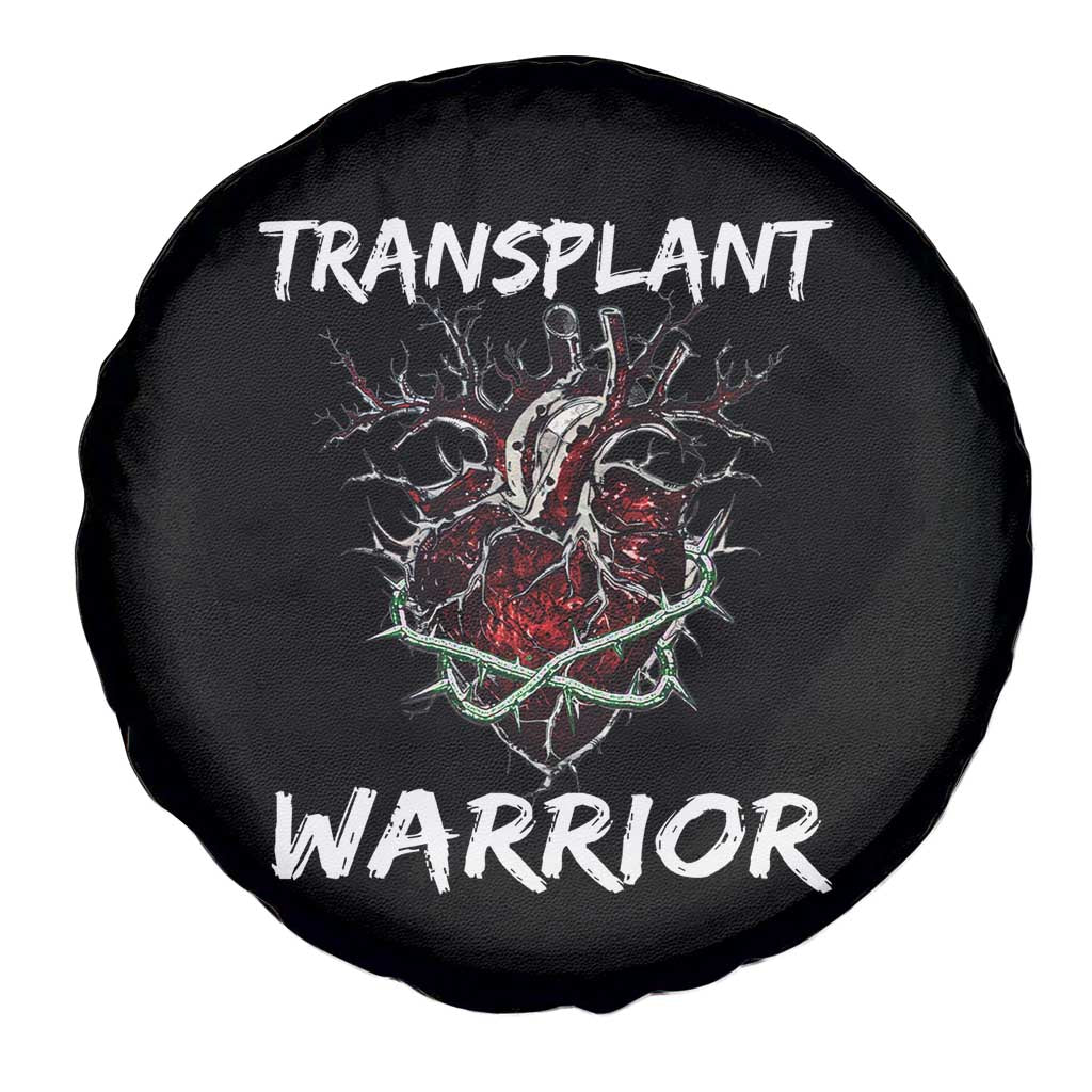 Heart Transplant Warrior Spare Tire Cover