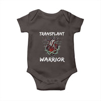 Heart Transplant Warrior Baby Onesie