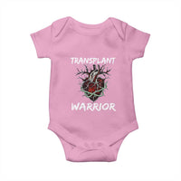 Heart Transplant Warrior Baby Onesie