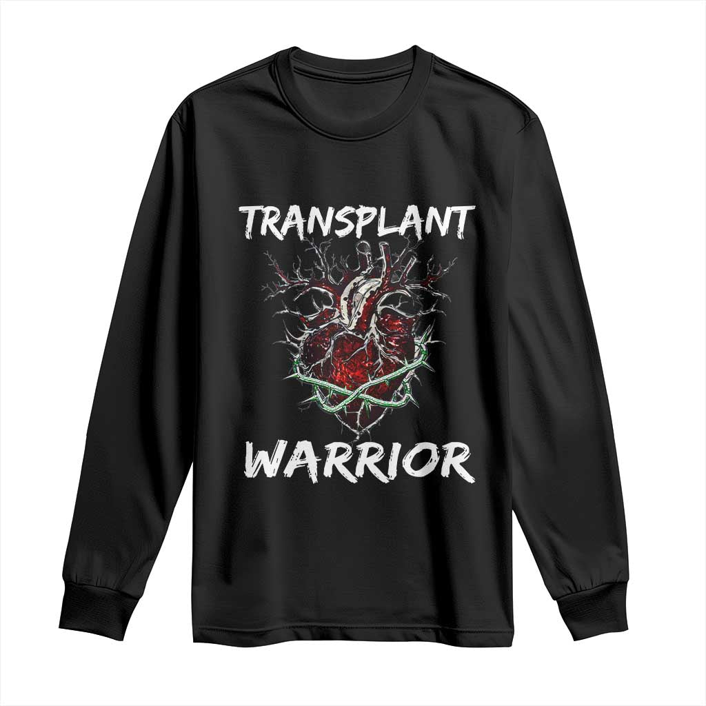 Heart Transplant Warrior Long Sleeve Shirt