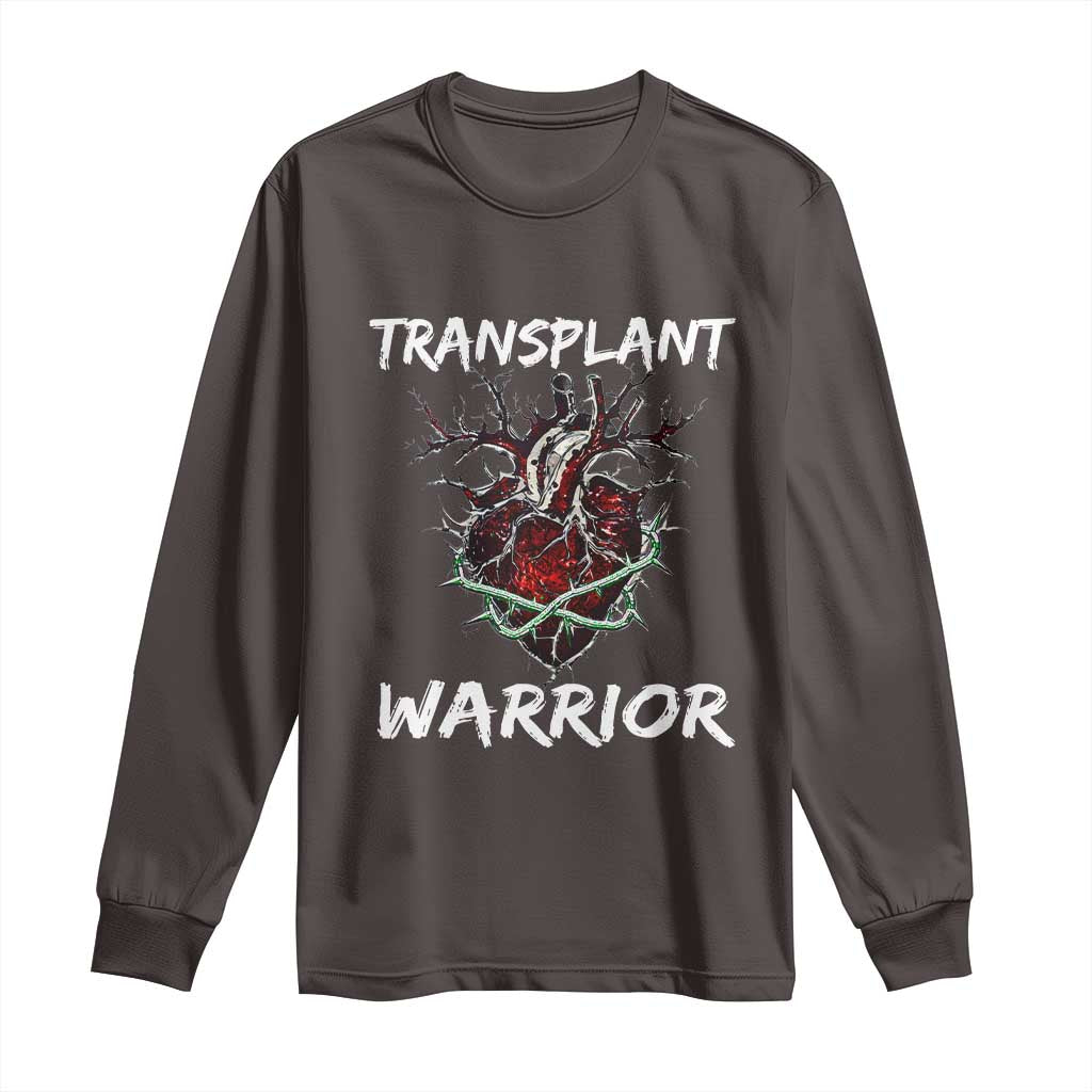 Heart Transplant Warrior Long Sleeve Shirt