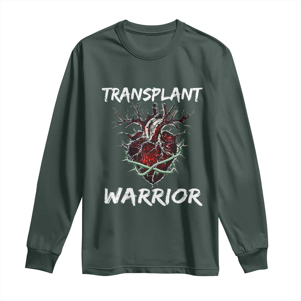 Heart Transplant Warrior Long Sleeve Shirt