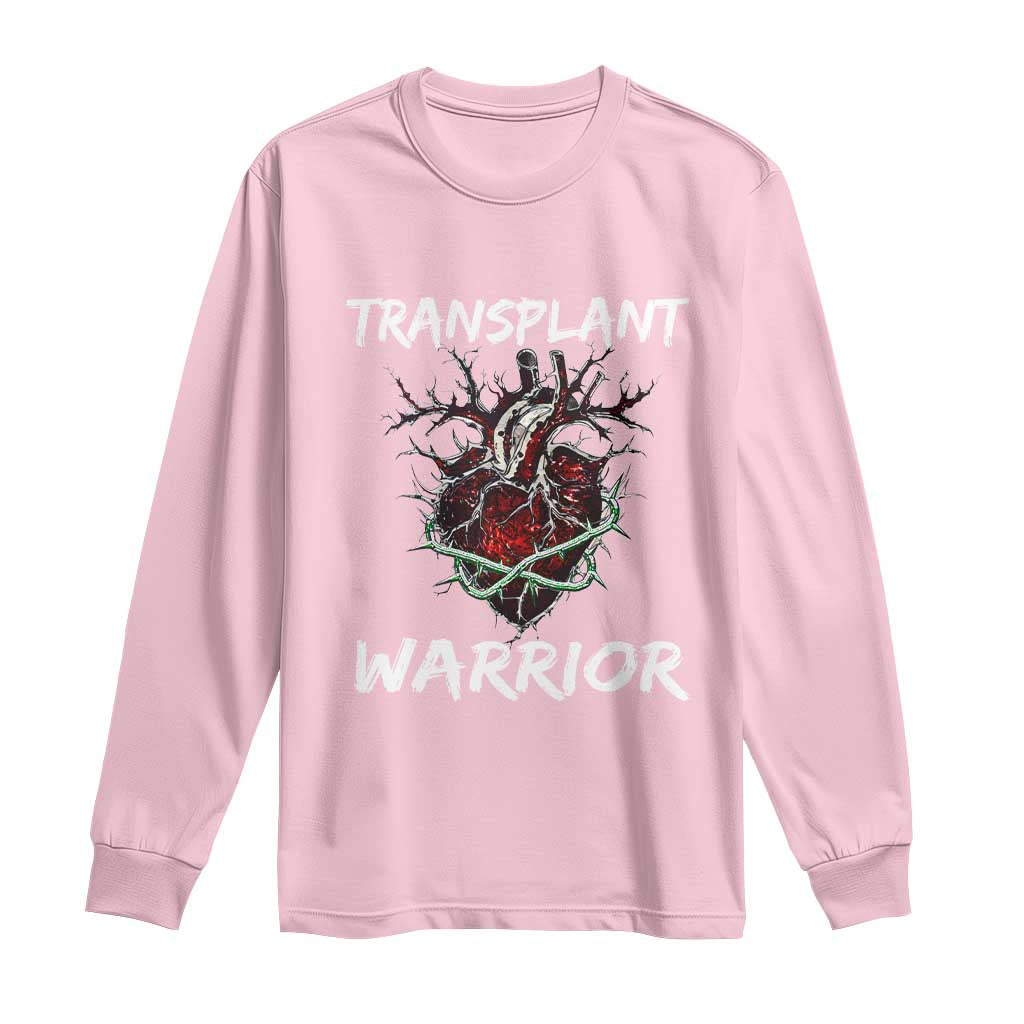 Heart Transplant Warrior Long Sleeve Shirt