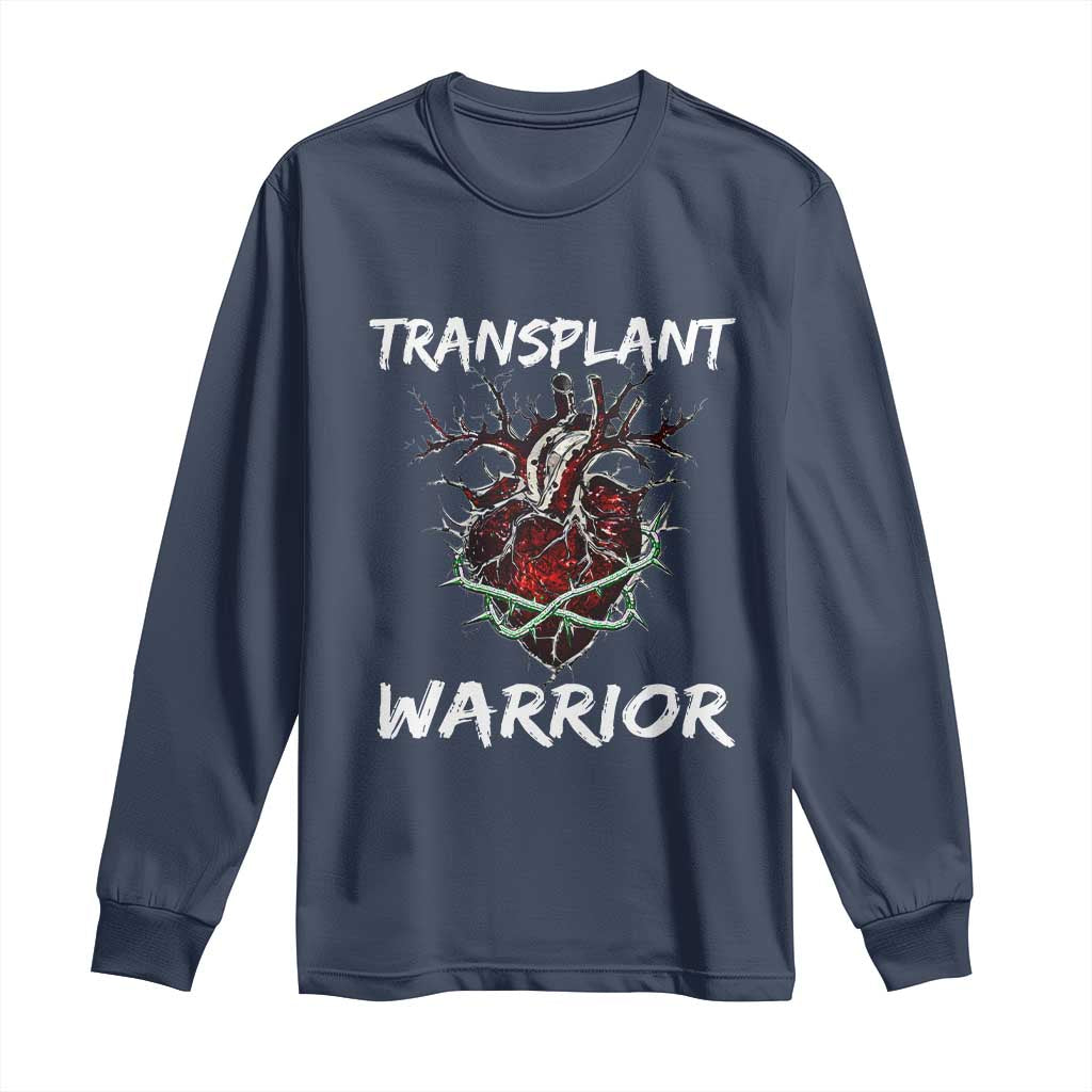 Heart Transplant Warrior Long Sleeve Shirt