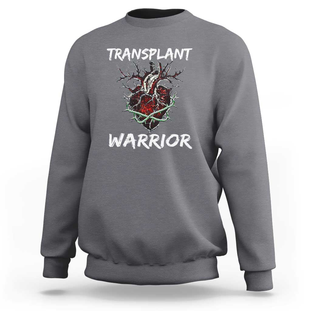 Heart Transplant Warrior Sweatshirt
