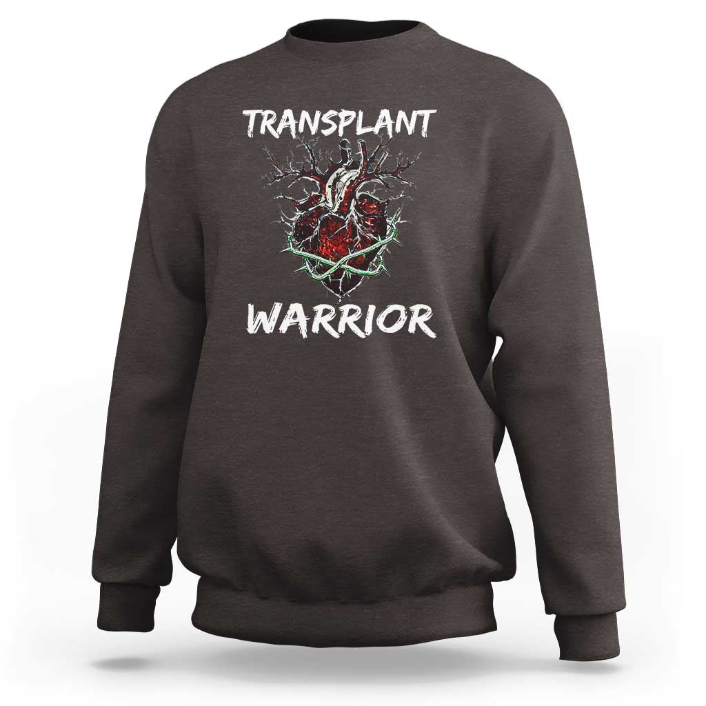 Heart Transplant Warrior Sweatshirt