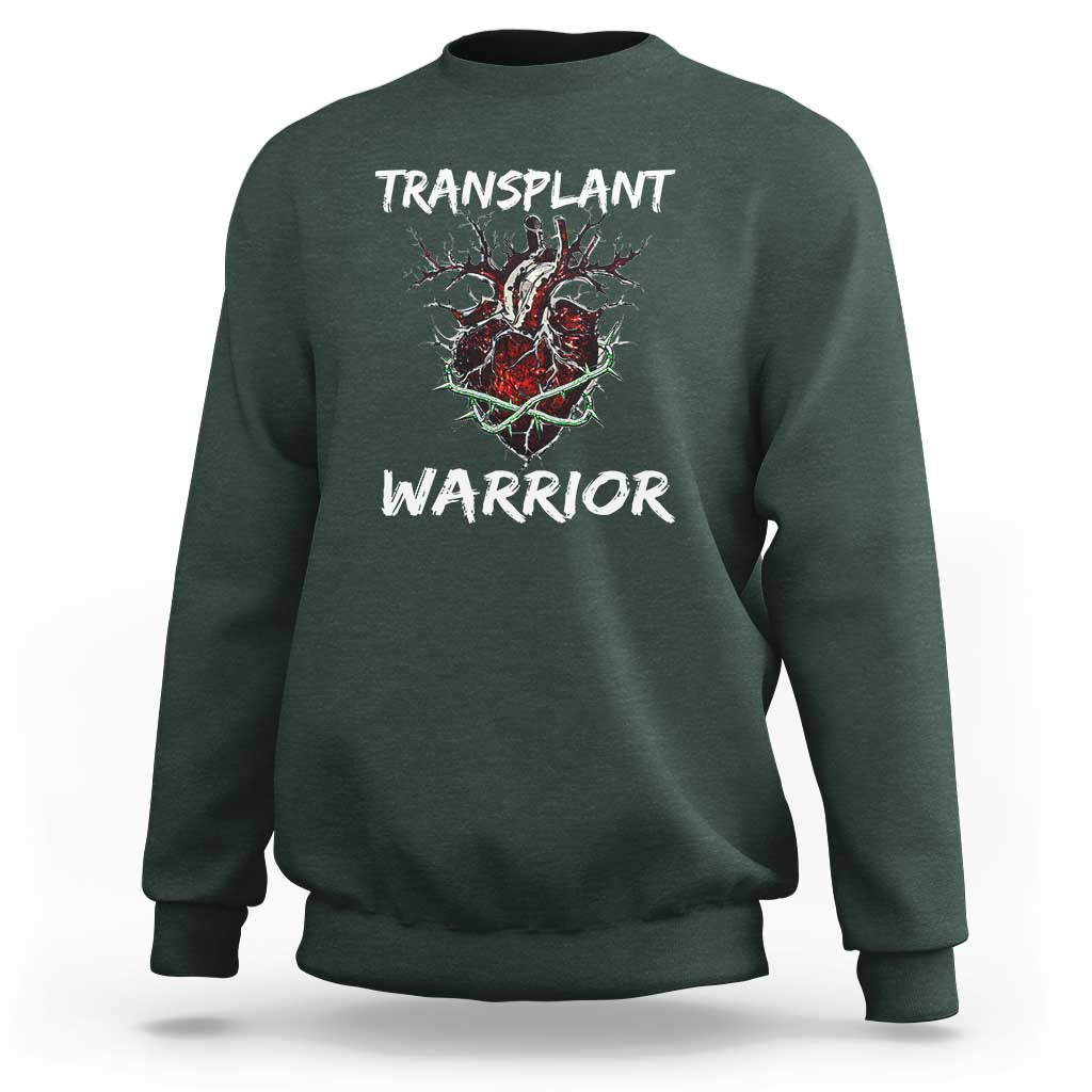 Heart Transplant Warrior Sweatshirt