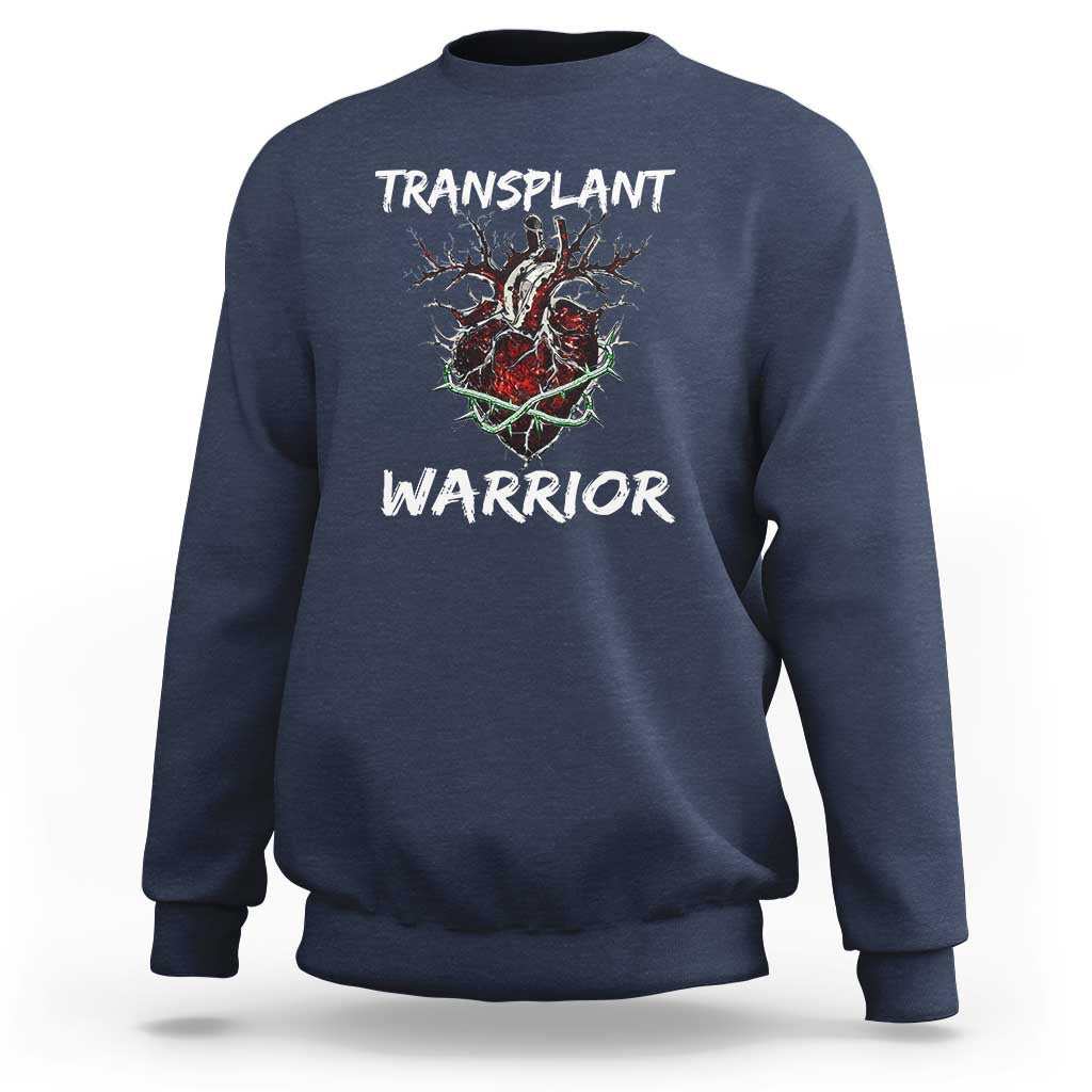 Heart Transplant Warrior Sweatshirt