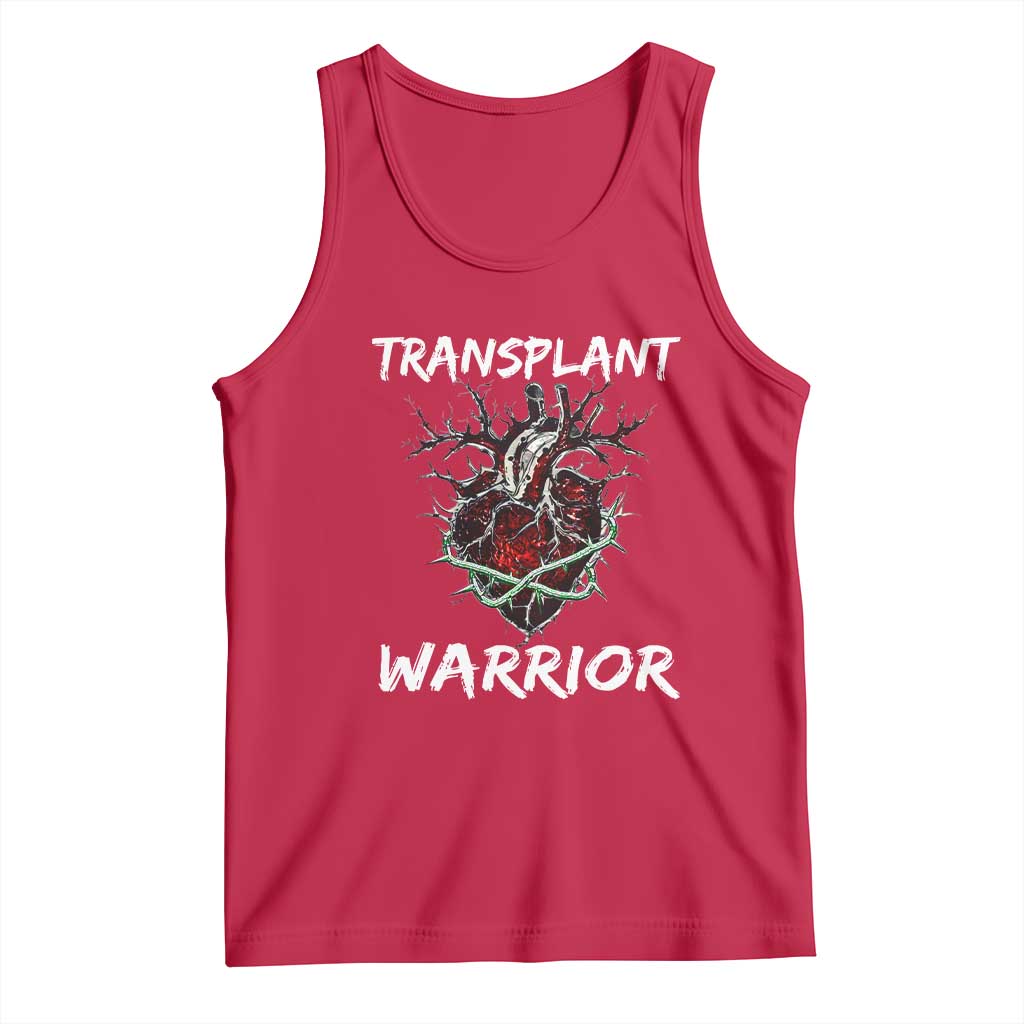 Heart Transplant Warrior Tank Top