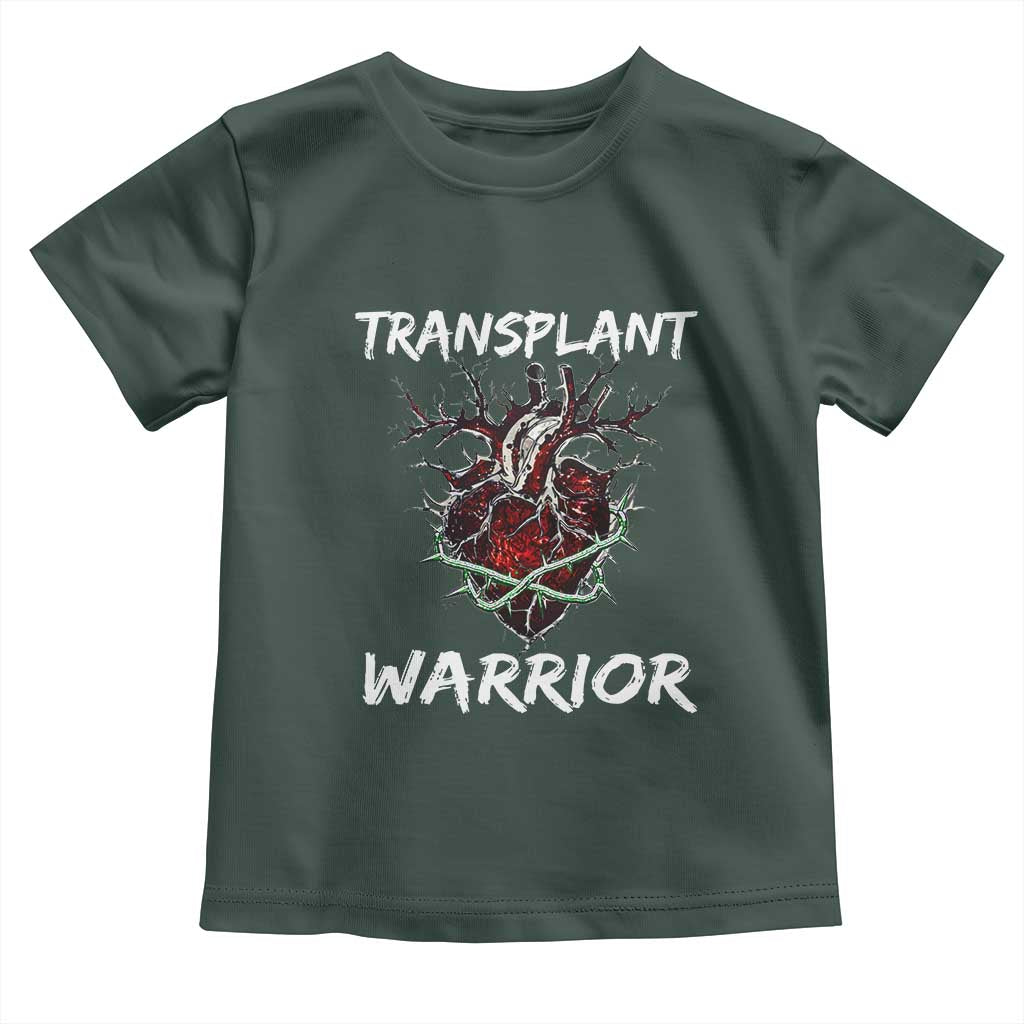Heart Transplant Warrior Toddler T Shirt