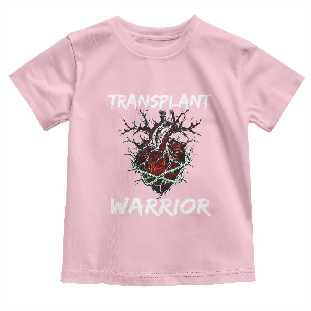Heart Transplant Warrior Toddler T Shirt