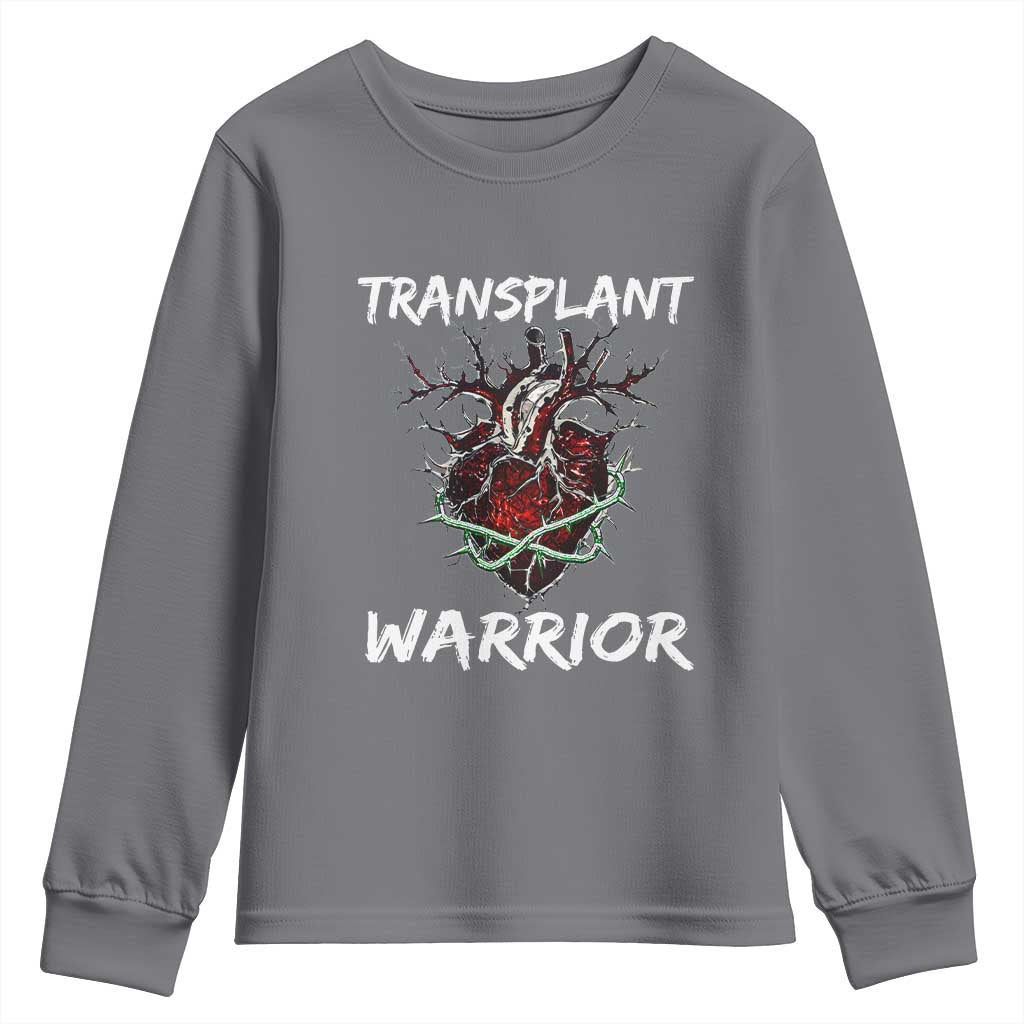 Heart Transplant Warrior Youth Sweatshirt