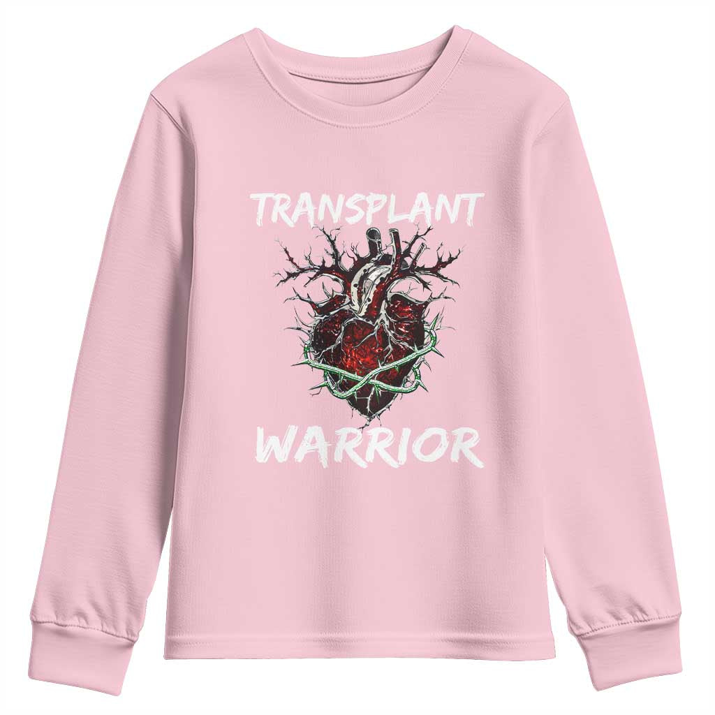 Heart Transplant Warrior Youth Sweatshirt