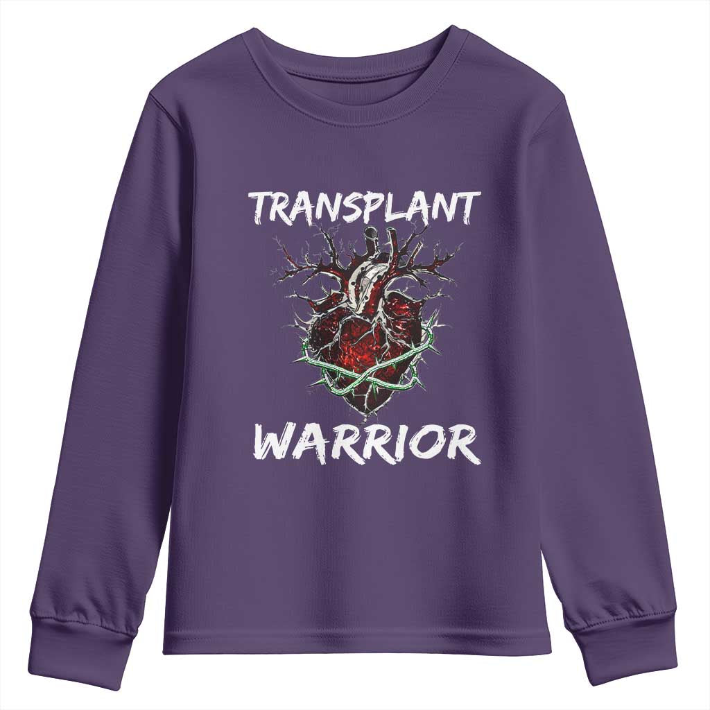 Heart Transplant Warrior Youth Sweatshirt