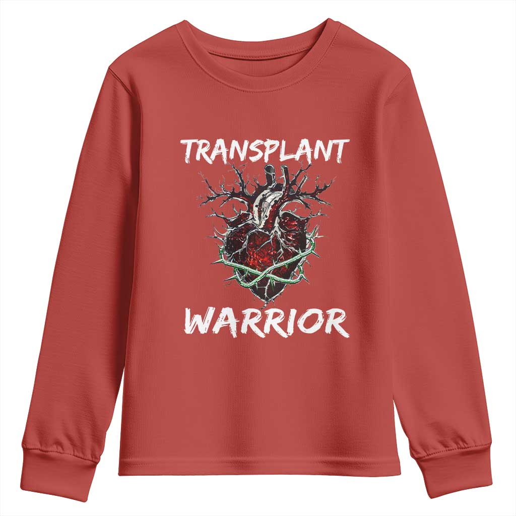 Heart Transplant Warrior Youth Sweatshirt