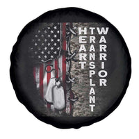 Heart Transplant Warrior Spare Tire Cover Surgery Survivor American Flag
