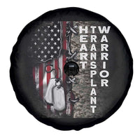 Heart Transplant Warrior Spare Tire Cover Surgery Survivor American Flag