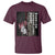 Heart Transplant Warrior T Shirt Surgery Survivor American Flag