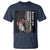 Heart Transplant Warrior T Shirt Surgery Survivor American Flag