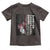 Heart Transplant Warrior Toddler T Shirt Surgery Survivor American Flag