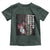 Heart Transplant Warrior Toddler T Shirt Surgery Survivor American Flag
