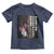 Heart Transplant Warrior Toddler T Shirt Surgery Survivor American Flag
