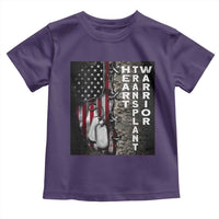 Heart Transplant Warrior Toddler T Shirt Surgery Survivor American Flag
