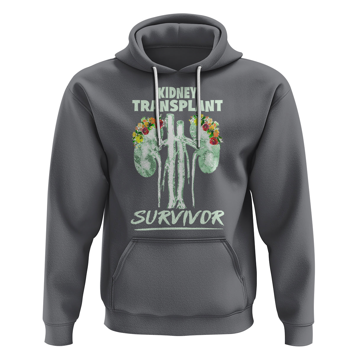 Kidney Transplant Survivor Organ Recipient Hoodie - Wonder Print Shop