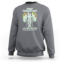 Kidney Transplant Survivor Organ Recipient Sweatshirt - Wonder Print Shop