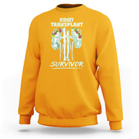 Kidney Transplant Survivor Organ Recipient Sweatshirt - Wonder Print Shop