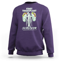 Kidney Transplant Survivor Organ Recipient Sweatshirt - Wonder Print Shop