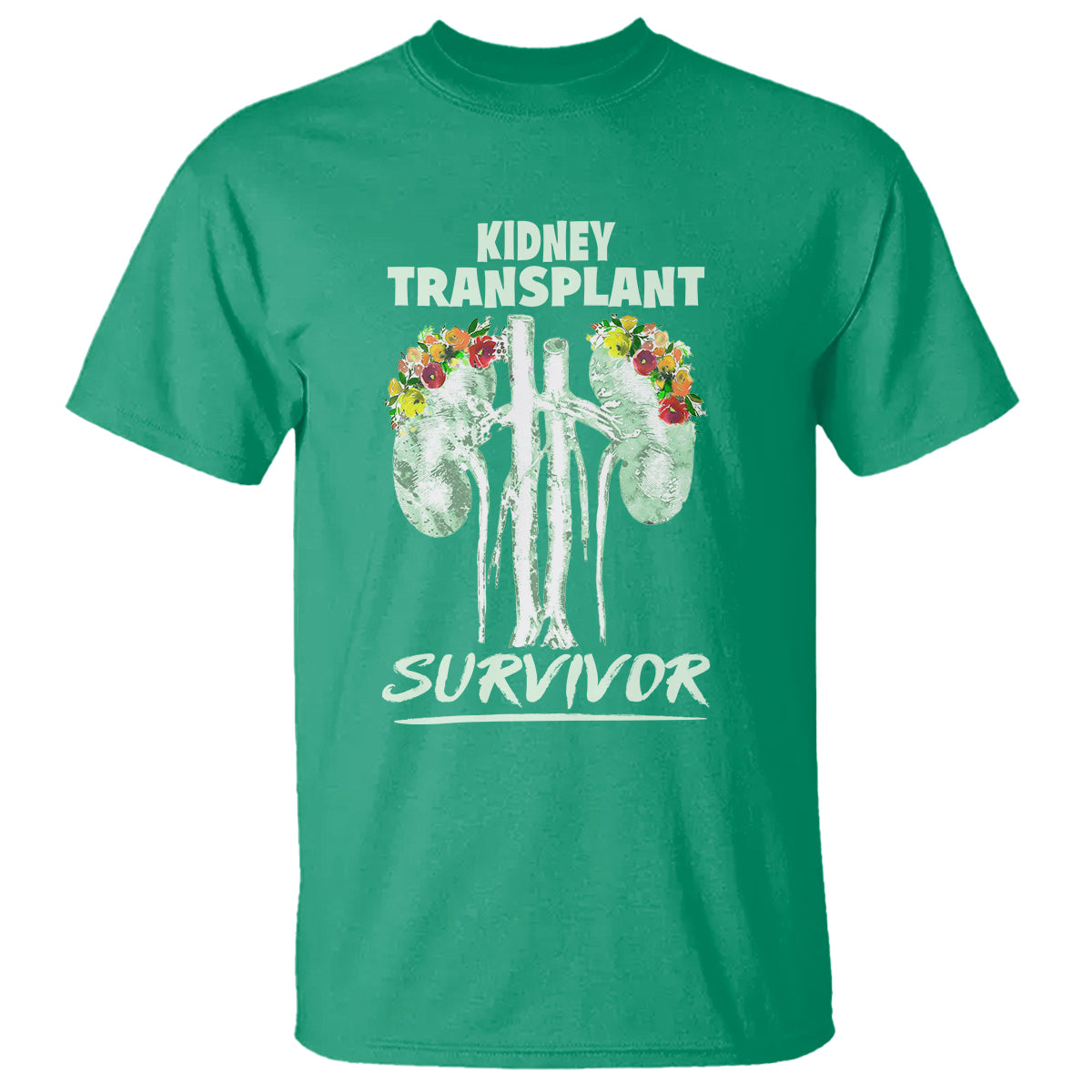 Kidney Transplant Survivor Organ Recipient T Shirt - Wonder Print Shop