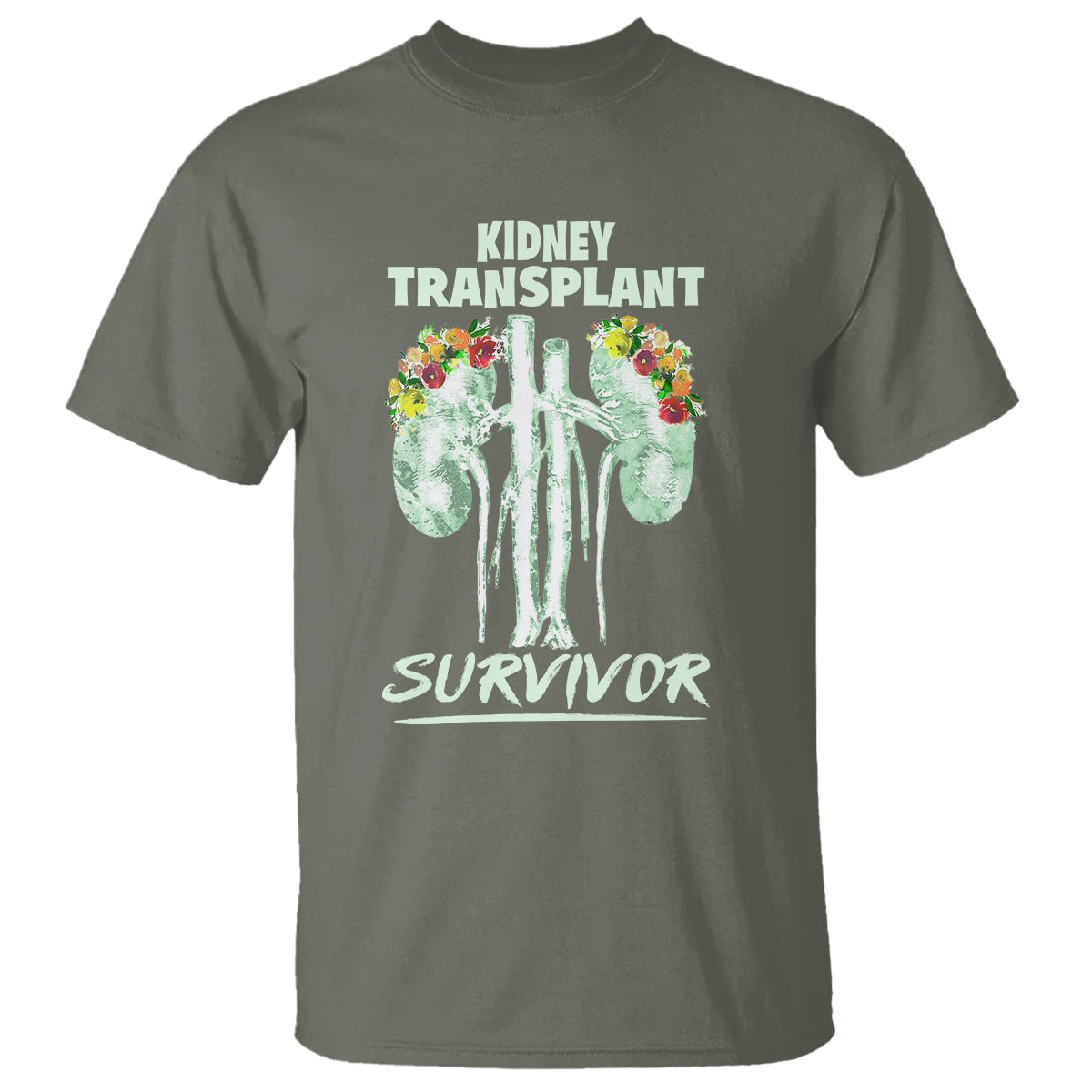 Kidney Transplant Survivor Organ Recipient T Shirt - Wonder Print Shop