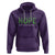 Kidney Disease Awareness Month Hoodie Hope Green Ribbon Support - Wonder Print Shop