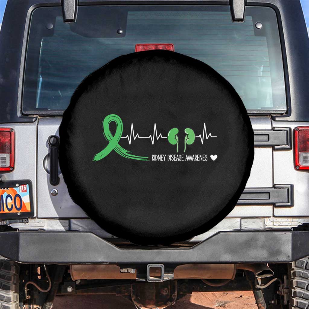 Kidney Disease Awareness Month Spare Tire Cover Heartbeat Transplant Organ Donor