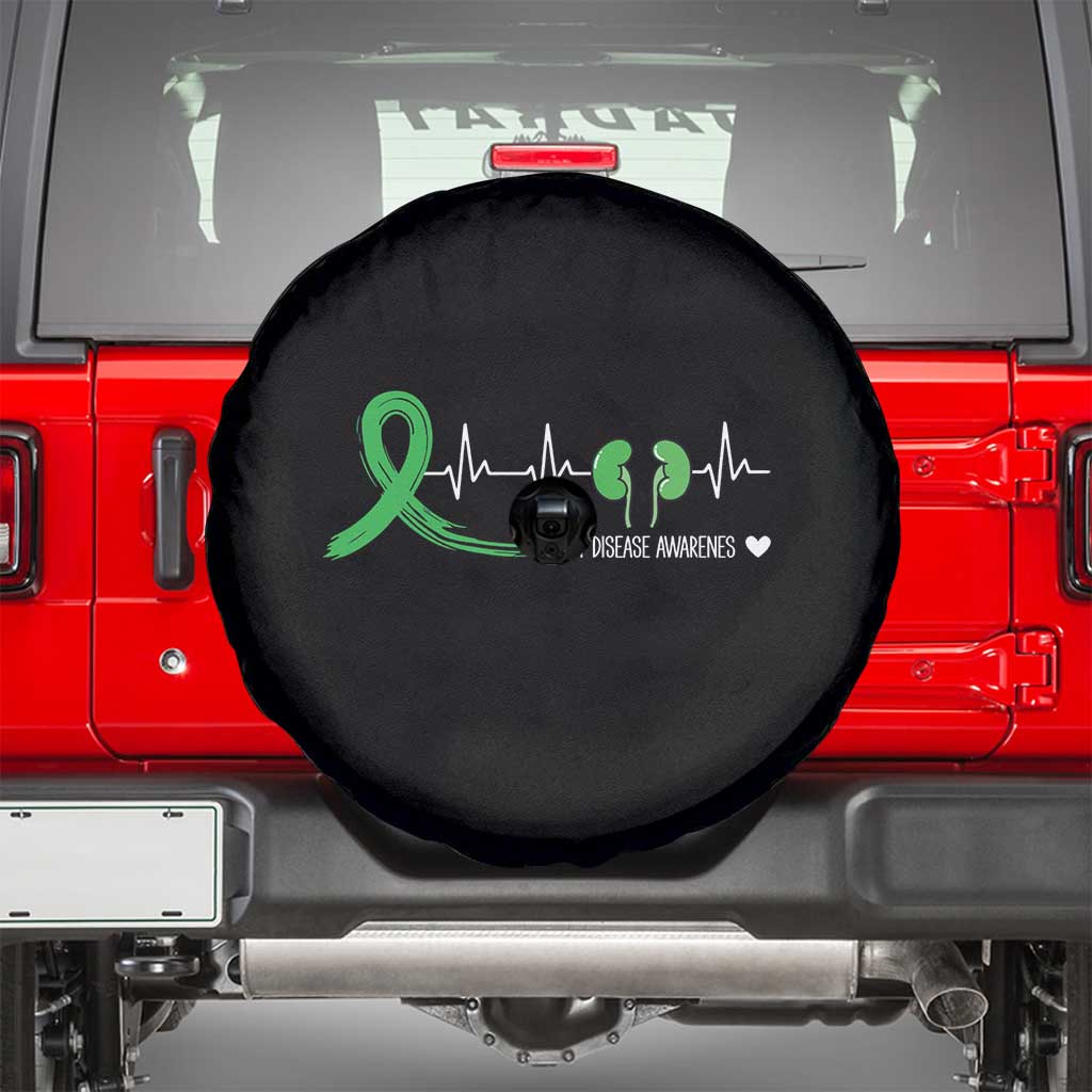 Kidney Disease Awareness Month Spare Tire Cover Heartbeat Transplant Organ Donor
