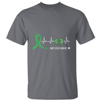 Kidney Disease Awareness Month T Shirt Heartbeat Transplant Organ Donor - Wonder Print Shop