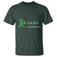 Kidney Disease Awareness Month T Shirt Heartbeat Transplant Organ Donor - Wonder Print Shop