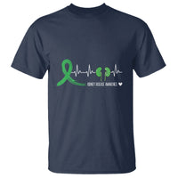 Kidney Disease Awareness Month T Shirt Heartbeat Transplant Organ Donor - Wonder Print Shop