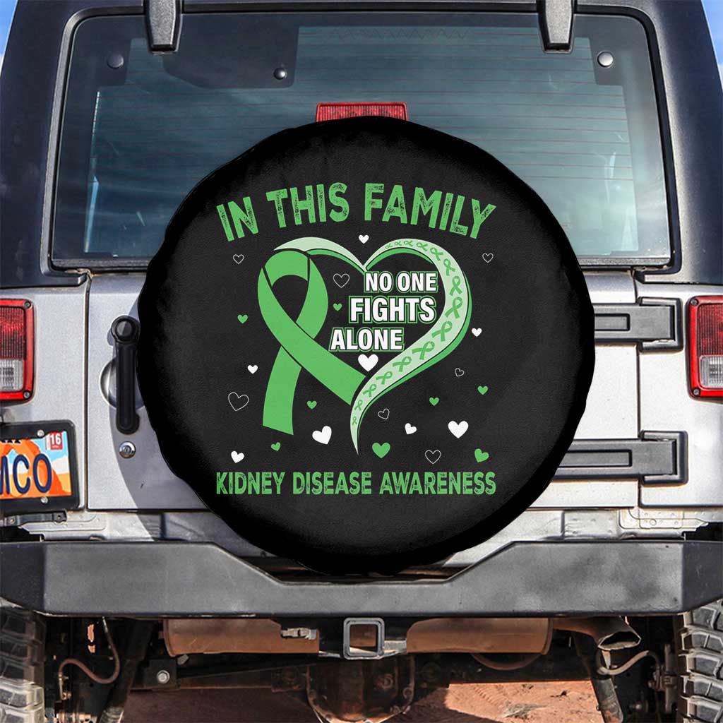 Kidney Disease Awareness Month Spare Tire Cover No One Fights Alone In This Family