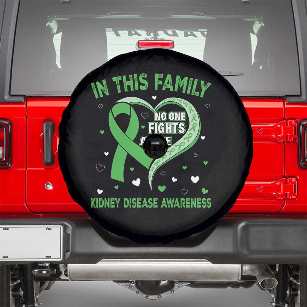 Kidney Disease Awareness Month Spare Tire Cover No One Fights Alone In This Family