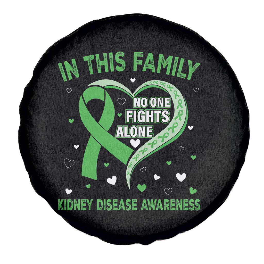 Kidney Disease Awareness Month Spare Tire Cover No One Fights Alone In This Family