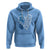 Colorectal Cancer Awareness Hoodie In Our Family Nobody Fights Alone Colon Colonscopy - Wonder Print Shop